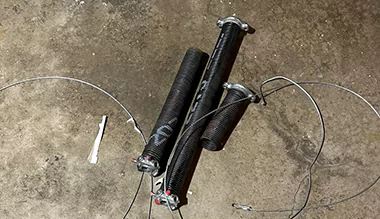 Broken Garage Door Spring Replacement